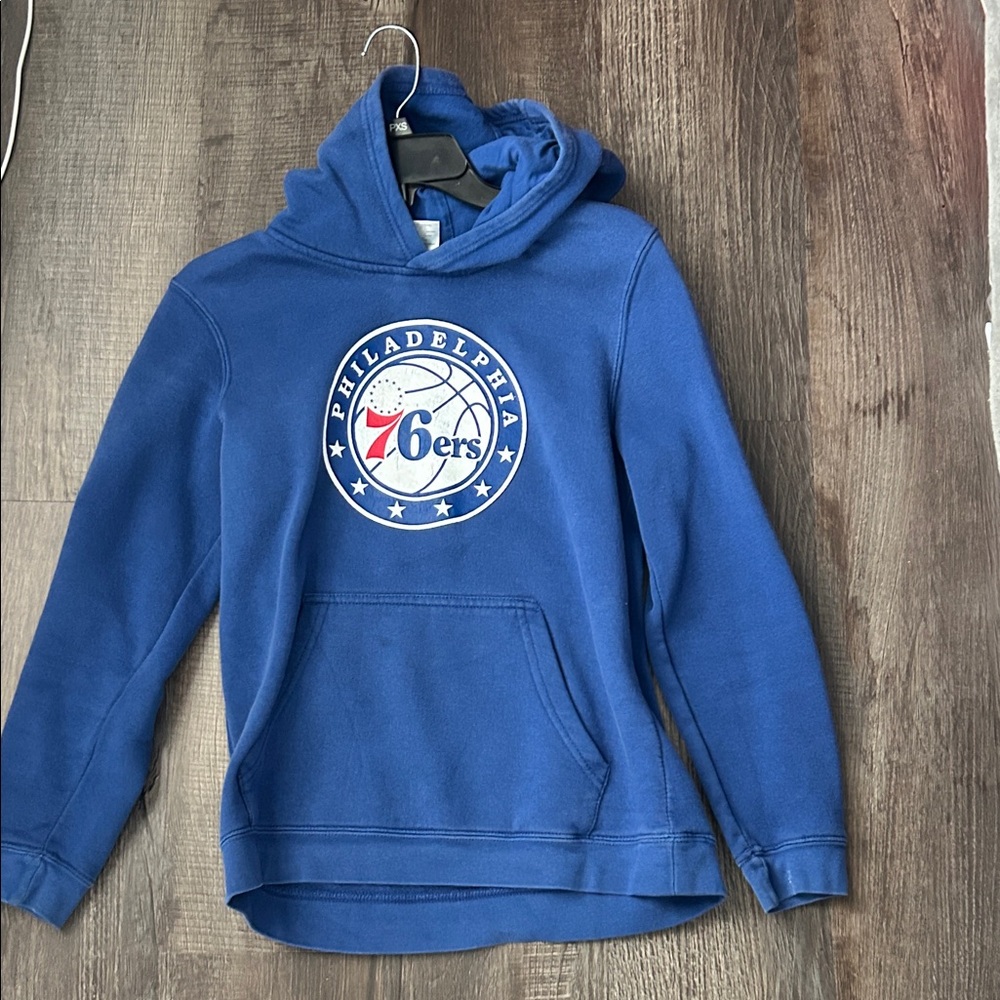 NBA Blue Philadelphia 76ers Kids Hoodie